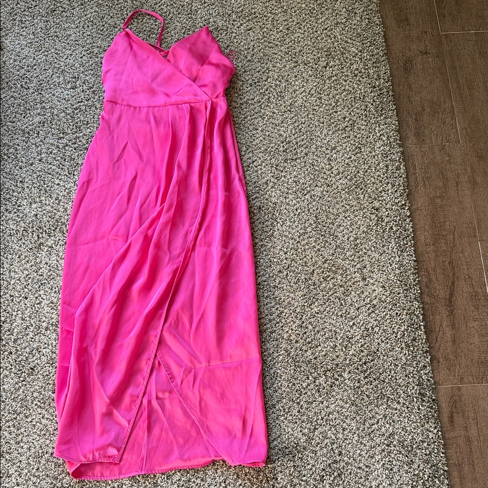 Zara Vibrant Pink Dress